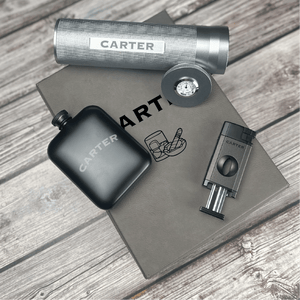 Exquisite Traveler's Trove Luxury Cigar Set for Men - GroomsDay