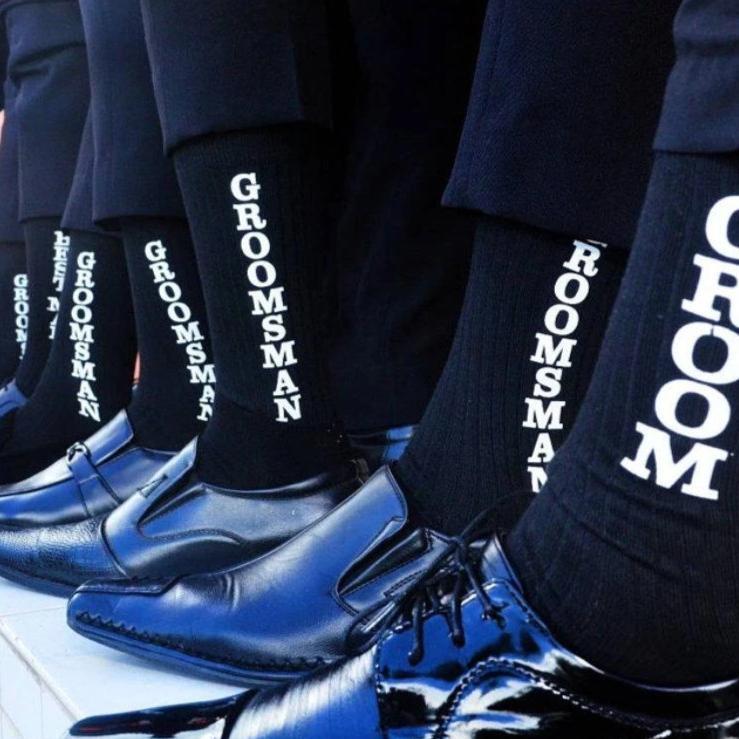  Personalized Mens Socks Best Man Socks Custom