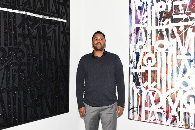 RETNA Signature X Louis Vuitton LV Graffiti Collection Piece by LA