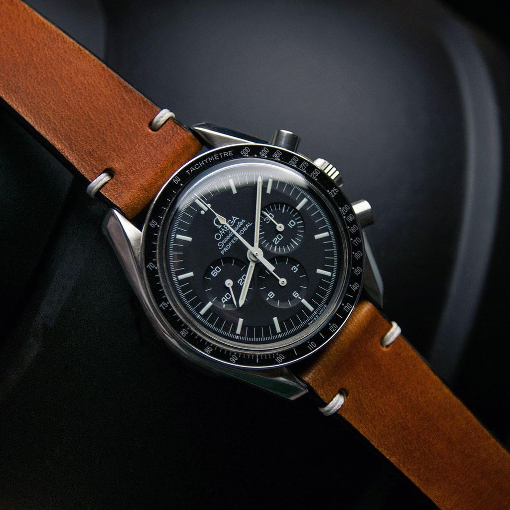 Omega Speedmaster Strap Guide - Two Stitch Straps