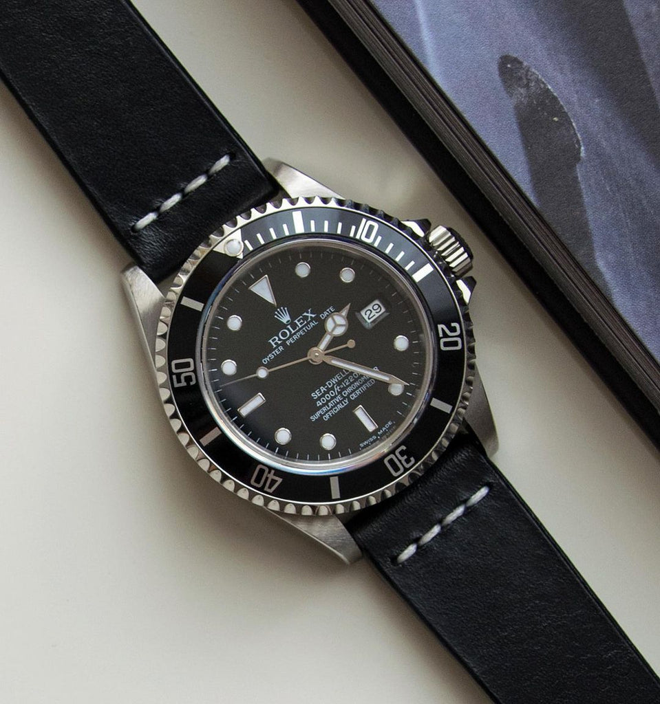 Rolex Sea-Dweller 16600 Strap Guide - Two Stitch Straps