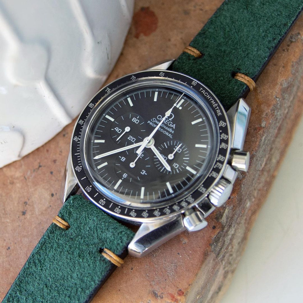 Omega Speedmaster Strap Guide - Two Stitch Straps