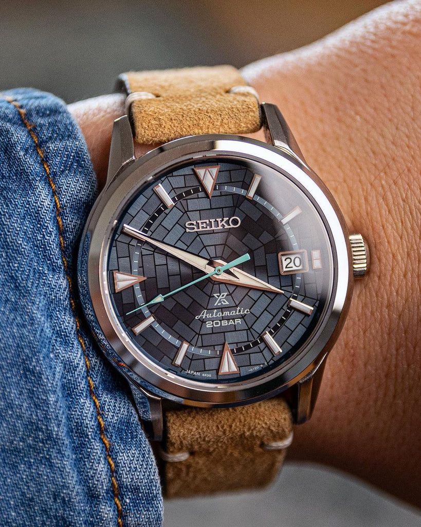 Seiko Alpinist Ginza SPB259 Strap Guide - Two Stitch Straps