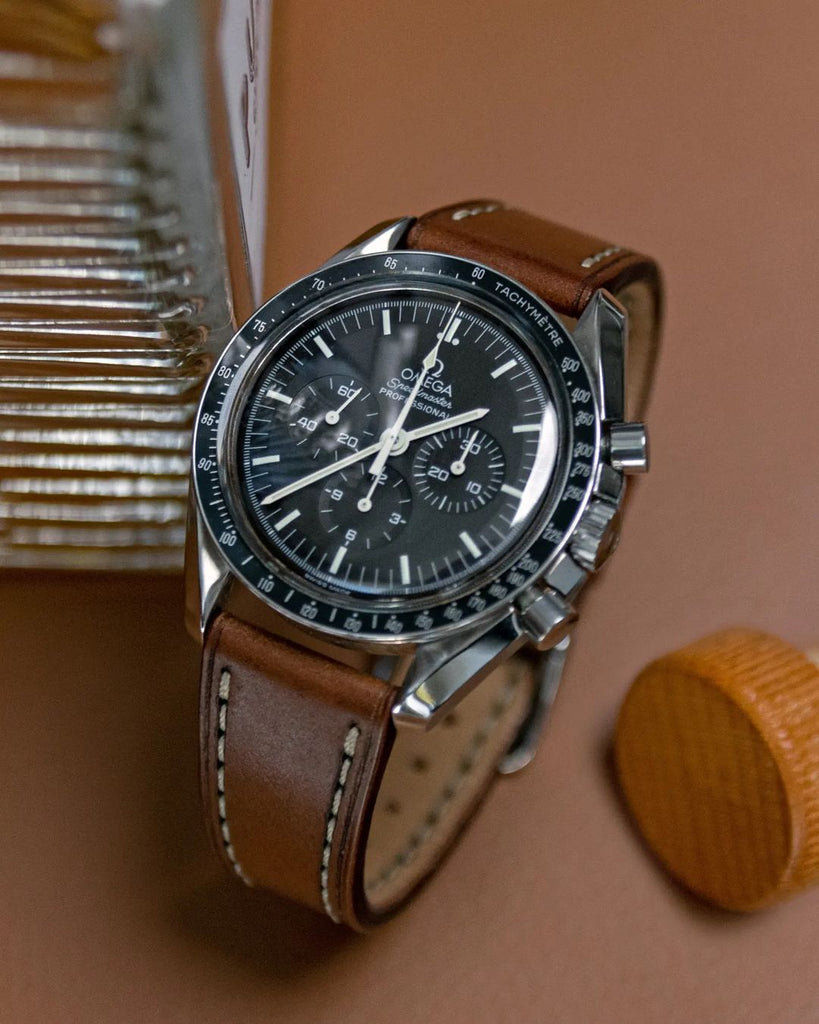 Omega Speedmaster Strap Guide - Two Stitch Straps