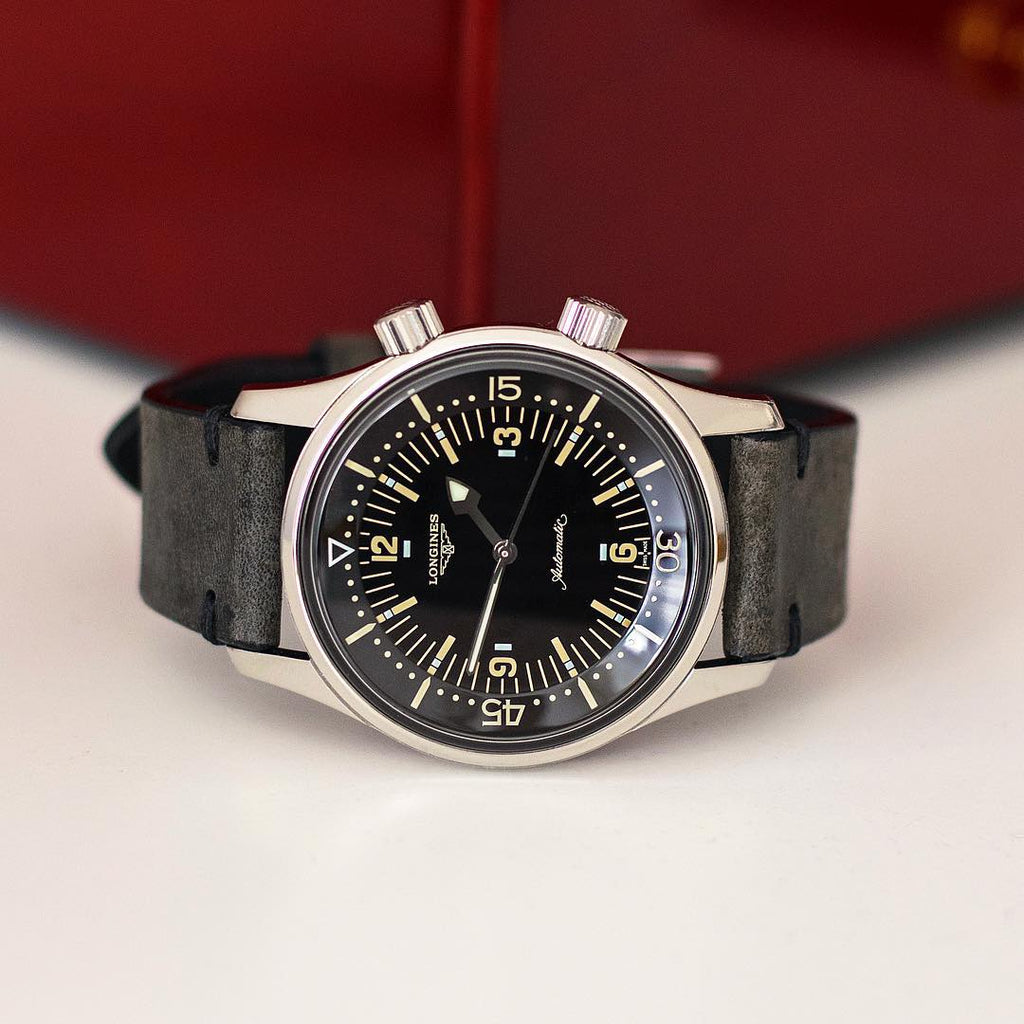 Longines Legend Diver Strap Guide - Two Stitch Straps