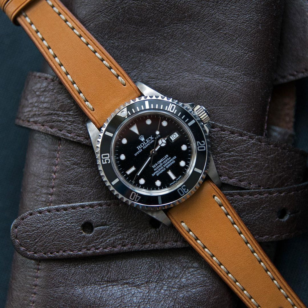 Rolex Sea-Dweller 16600 Strap Guide - Two Stitch Straps