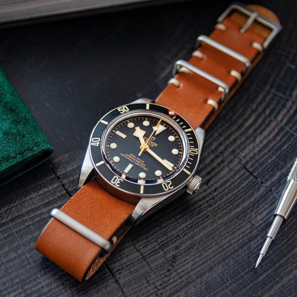 Tudor Black Bay Strap Guide - Two Stitch Straps