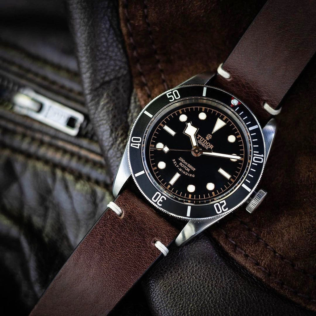 Tudor Black Bay Strap Guide - Two Stitch Straps