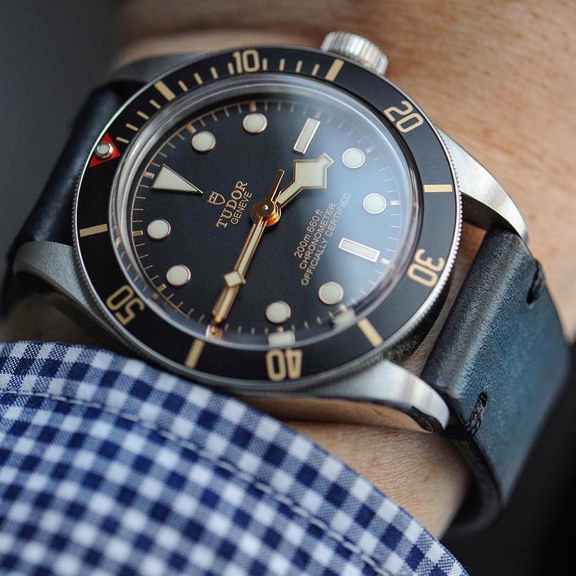 Tudor Black Bay Strap Guide - Two Stitch Straps