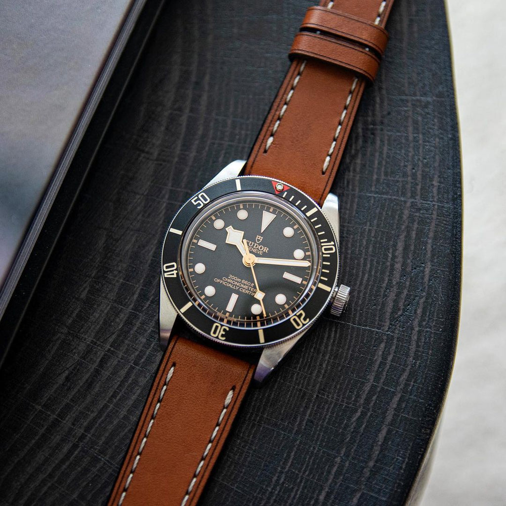 Tudor Black Bay Strap Guide - Two Stitch Straps