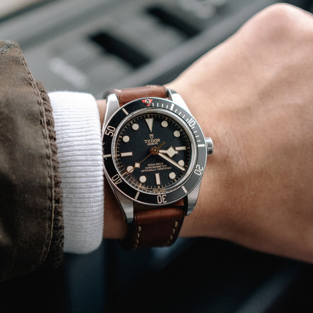 Tudor Black Bay Strap Guide - Two Stitch Straps