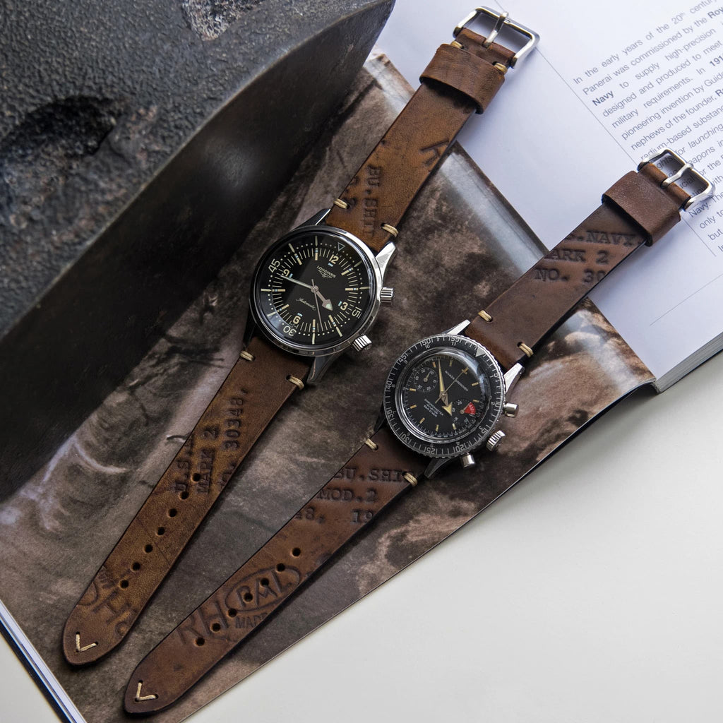 real leather watch strap