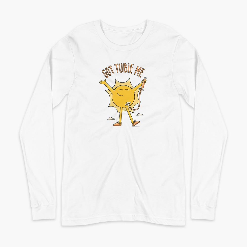 Got Tubie Me Adult Long Sleeve T Shirt Stomastoma 4908