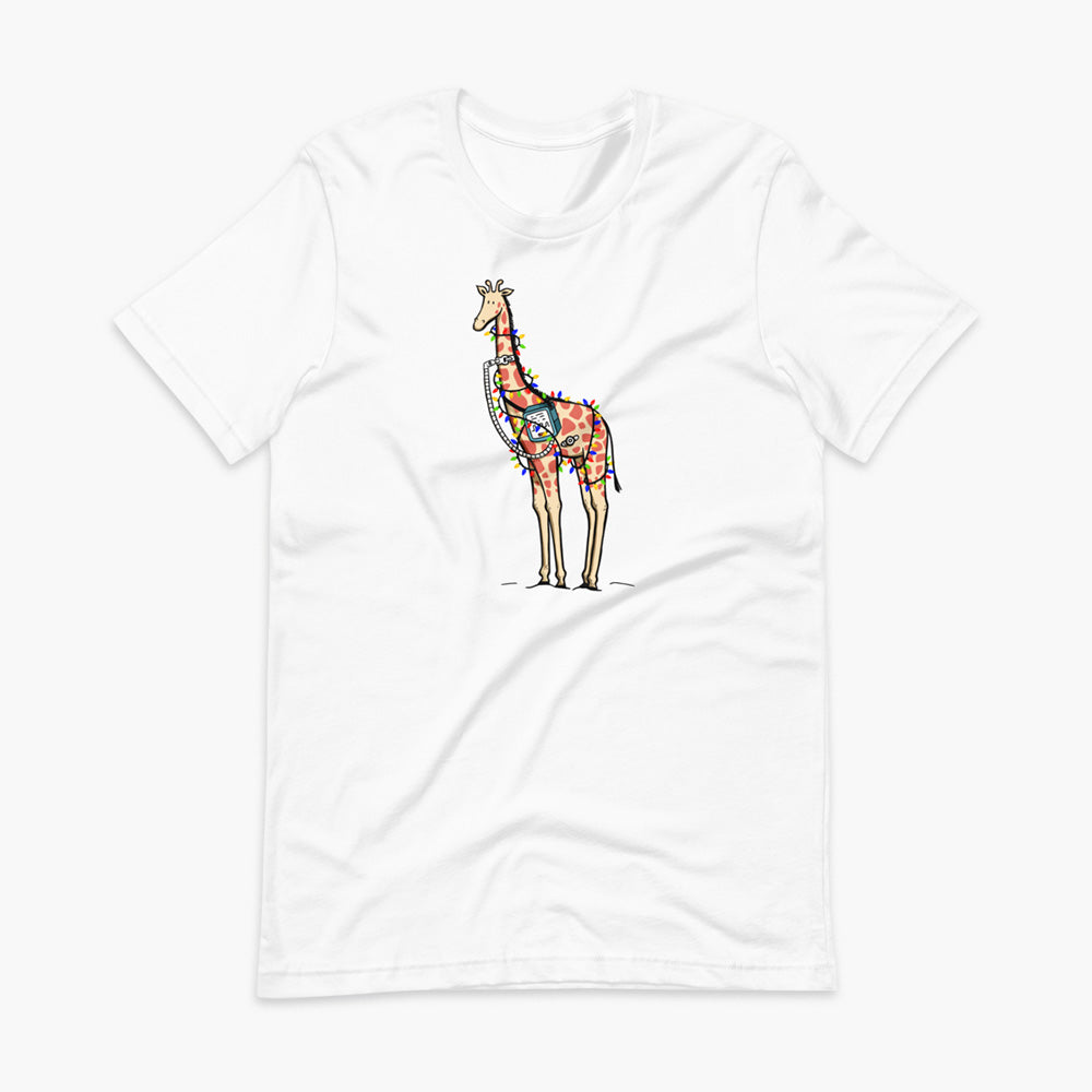 Christmas Giraffe - Adult T-Shirt – StomaStoma