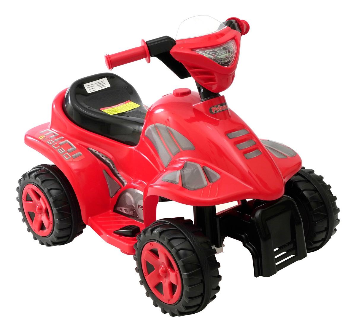 Moto Eléctrica Prinsel Mini Quad Rojo