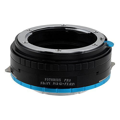 Fotodiox Pro Lens Mount Shift Adapter - Nikon Nikkor F Mount G-Type D/SLR  Lens to Sony Alpha E-Mount Mirrorless Camera Body