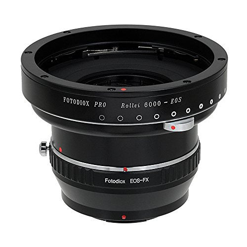 Fotodiox Pro Lens Mount Adapter - Rollei 6000 (Rolleiflex) Series Lenses to  Nikon F Mount SLR Camera Body with Built-In Aperture Iris