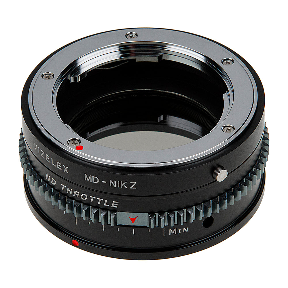 Vizelex Cine ND Throttle Lens Mount Adapter from Fotodiox Pro Compatible  with Canon EOS (EF / EF-S) D/SLR Lenses to Nikon Z-Mount Mirrorless Camera 