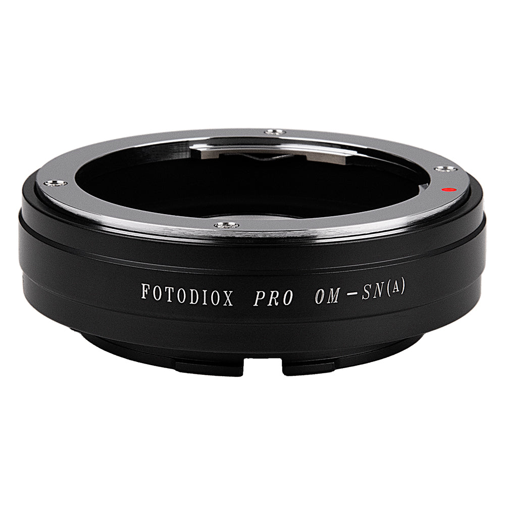 Fotodiox Lens Mount Adapter - Olympus Zuiko (OM) 35mm SLR Lens to Sony  Alpha E-Mount Mirrorless Camera Body