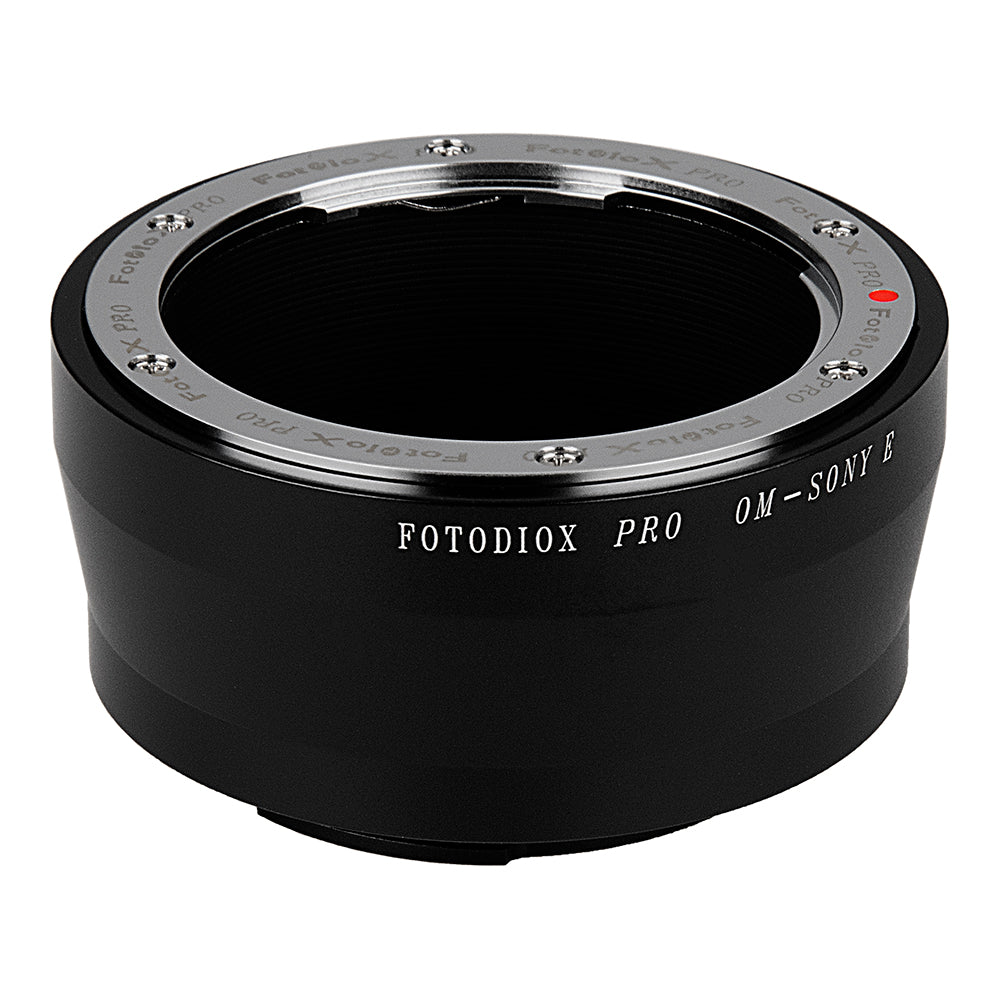 Fotodiox Lens Mount Adapter - Olympus Zuiko (OM) 35mm SLR Lens to Sony  Alpha E-Mount Mirrorless Camera Body