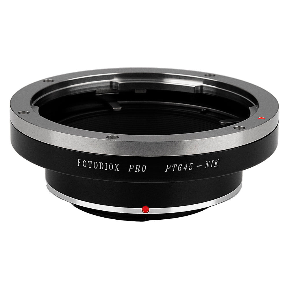 Fotodiox Pro Lens Mount Adapter - Contax 645 (C645) Mount Lenses to Pentax  K (PK) Mount SLR Camera Body with Built-In Aperture Iris