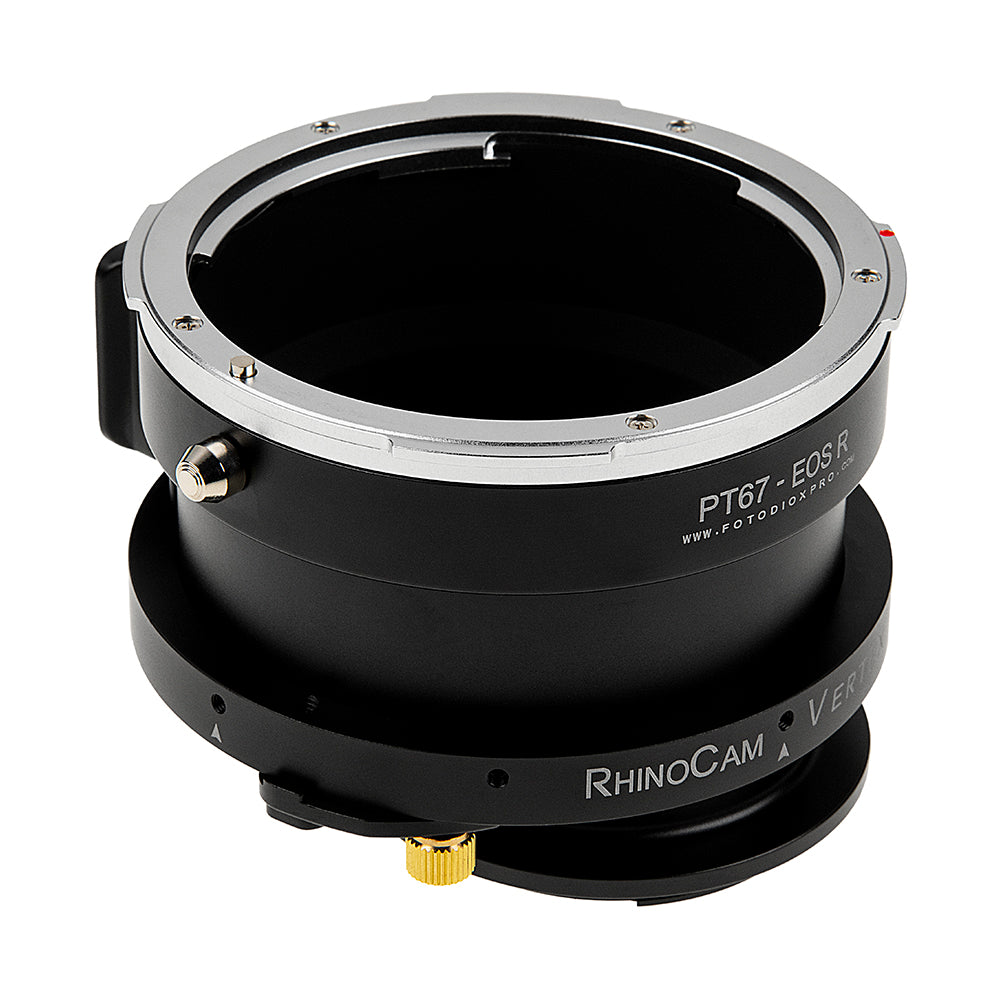 RhinoCam Vertex Rotating Stitching Adapter, Compatible with Pentax 6x7  (P67) Mount SLR Lens to Nikon Z-Mount Mirrorless Cameras