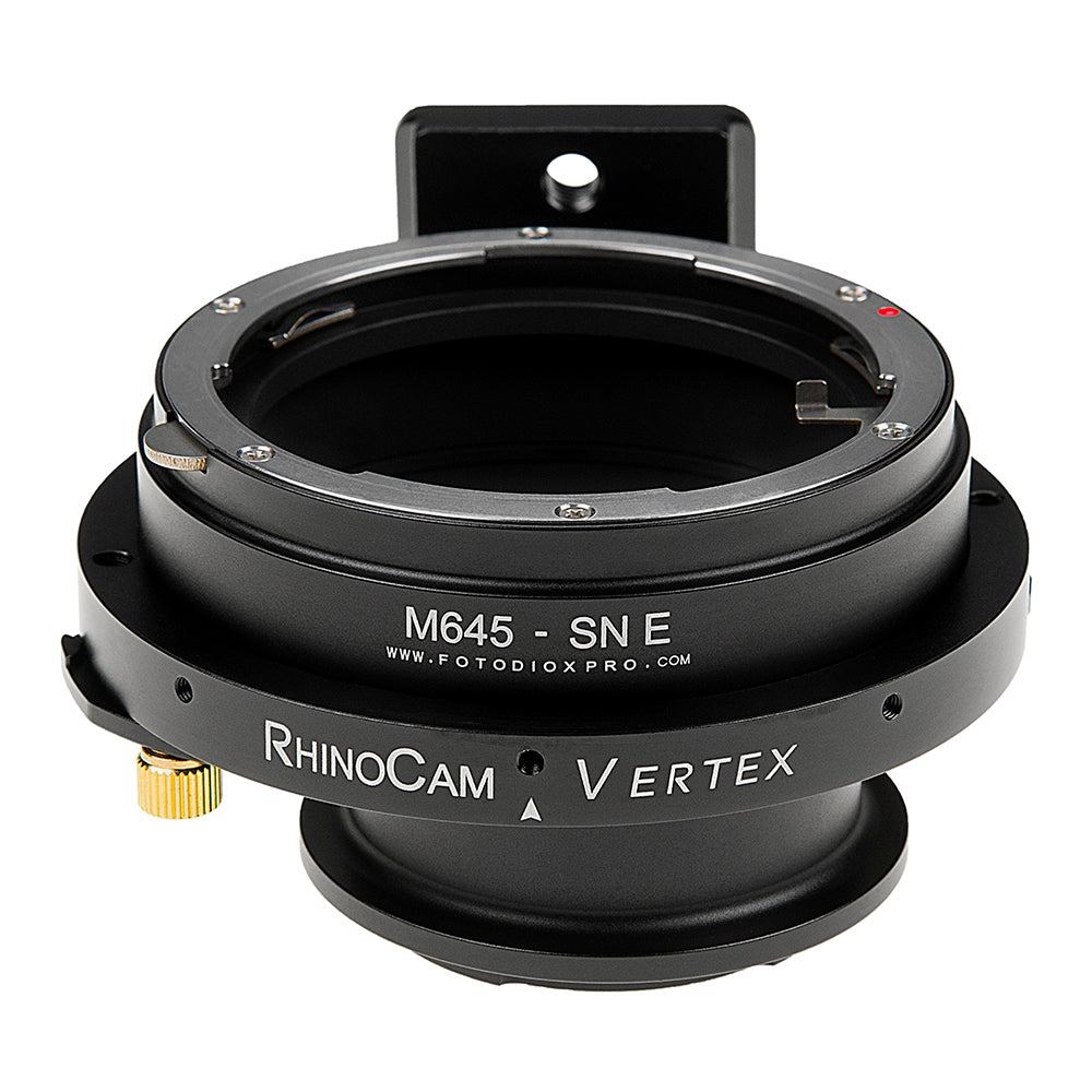 RhinoCam Vertex Rotating Stitching Adapter, Compatible with Mamiya 645  (M645) Mount Lens to Fujifilm G-Mount (GFX) Mirrorless Cameras