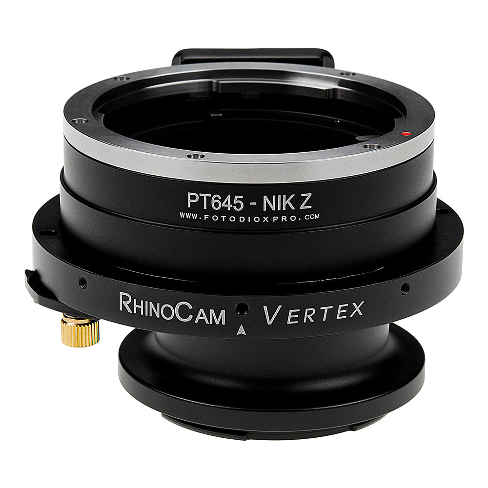 RhinoCam Vertex Rotating Stitching Adapter, Compatible with Pentax 645  (P645) Mount SLR Lens to Fujifilm G-Mount (GFX) Mirrorless Cameras