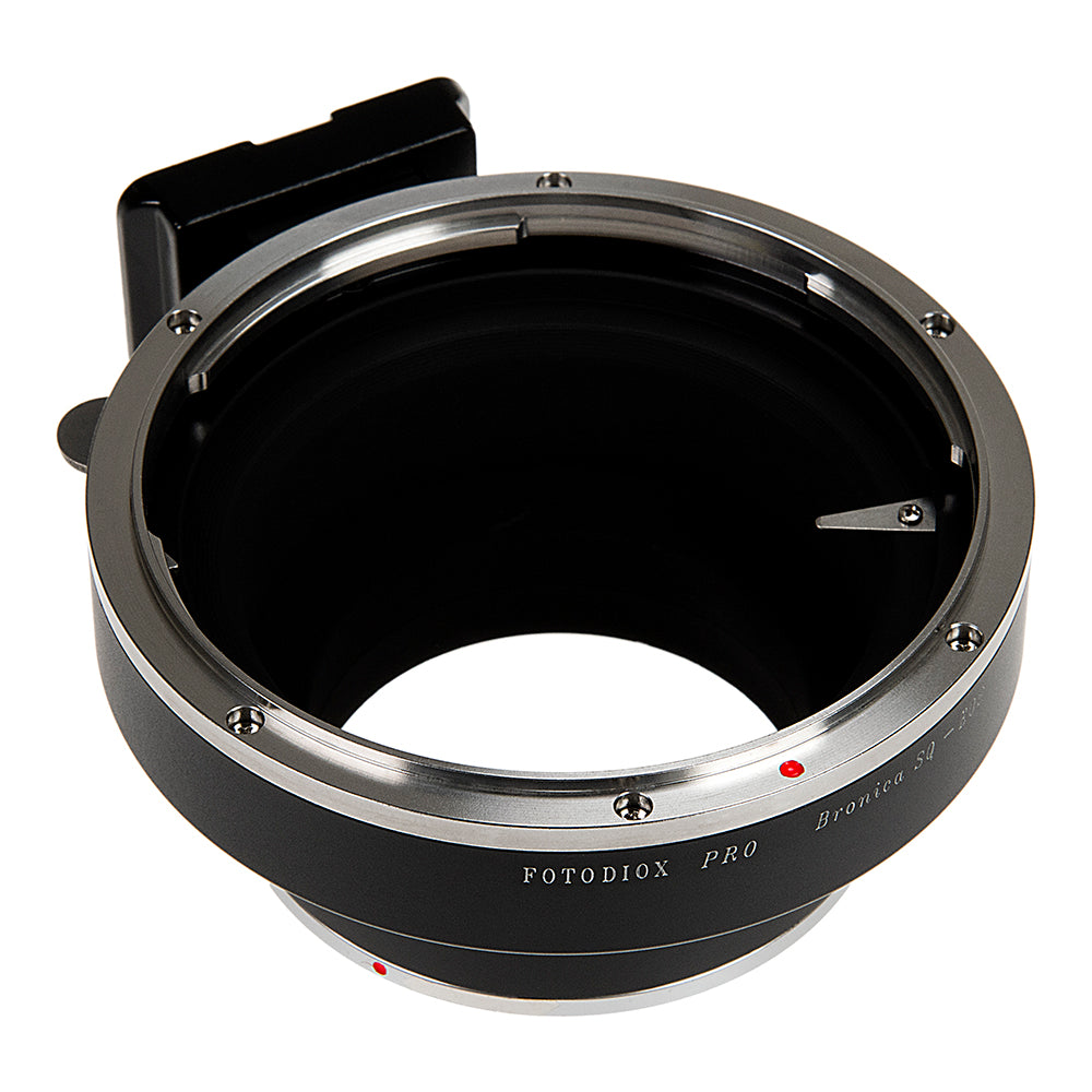 Fotodiox Pro Lens Mount Adapter - Bronica ETR Mount SLR Lenses to Canon EOS  (EF, EF-S) Mount SLR Camera Body