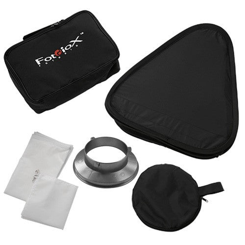  Godox 24x24/60cmx60cm Portable Collapsible Softbox Kit for  Camera Photography Studio Flash fit Bowens Elinchrom Mount : Electronics