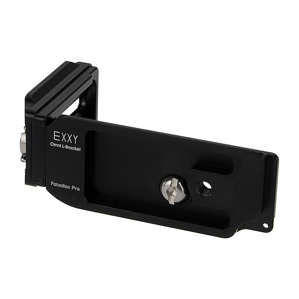 Exxy Oni Sr. L-Bracket - Metal Black Grip for Arca Swiss-Type Quick Release  – Fotodiox, Inc. USA