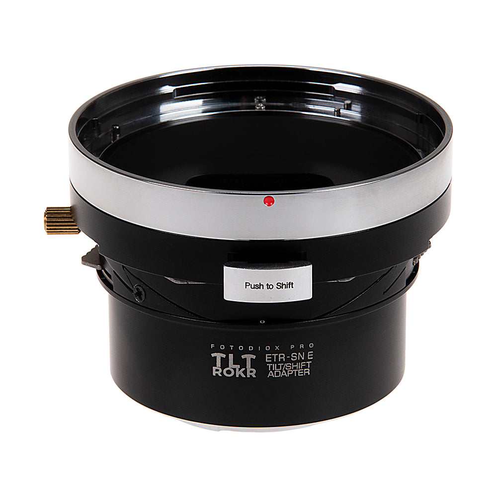 Fotodiox Pro TLT ROKR - Tilt / Shift Lens Mount Adapter for Bronica ETR  Mount SLR Lenses to Fujifilm Fuji X-Series Mirrorless Camera Body