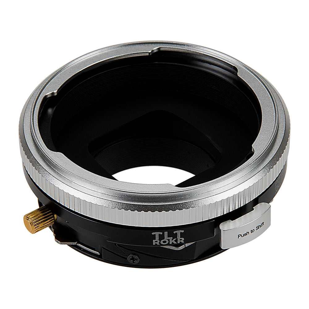 Fotodiox Pro TLT ROKR - Tilt / Shift Lens Mount Adapter for Pentax 6x7  (P67, PK67) Mount SLR Lenses to Nikon F Mount SLR Camera Body