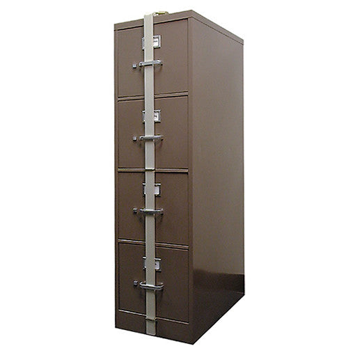 HPC Security Locking Bars for 4 Drawer File Commercial Door