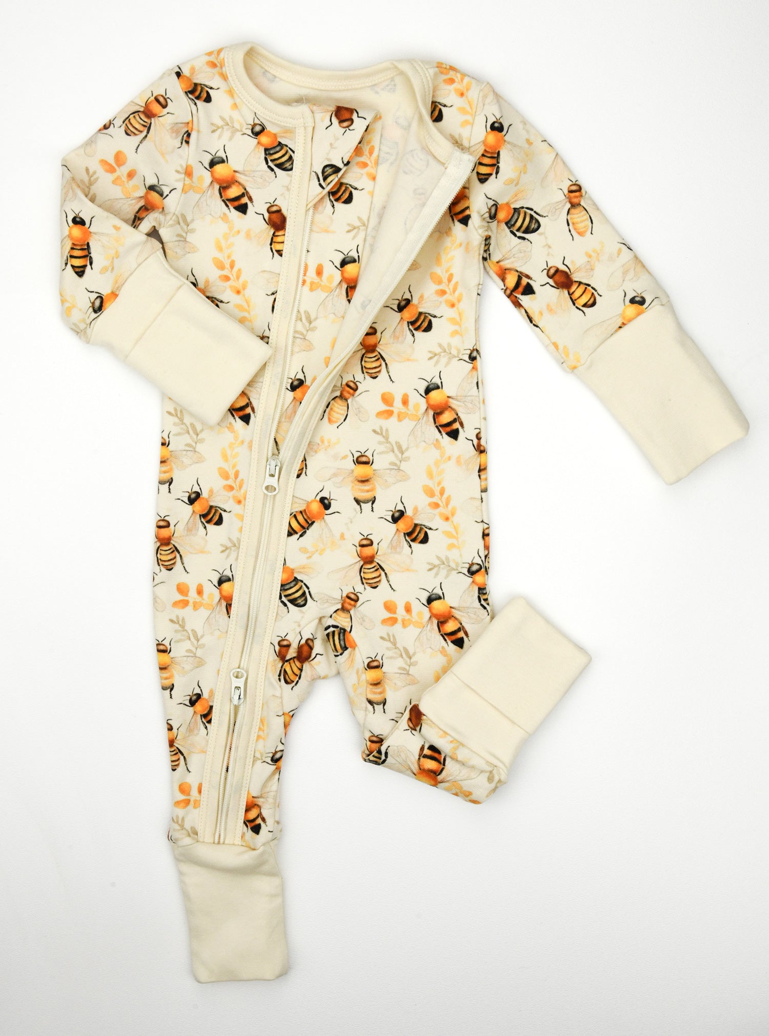 Pyjama zip bébé (11 coloris) - Susukoshi - Nova Mom