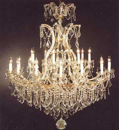 maria theresa crystal chandelier