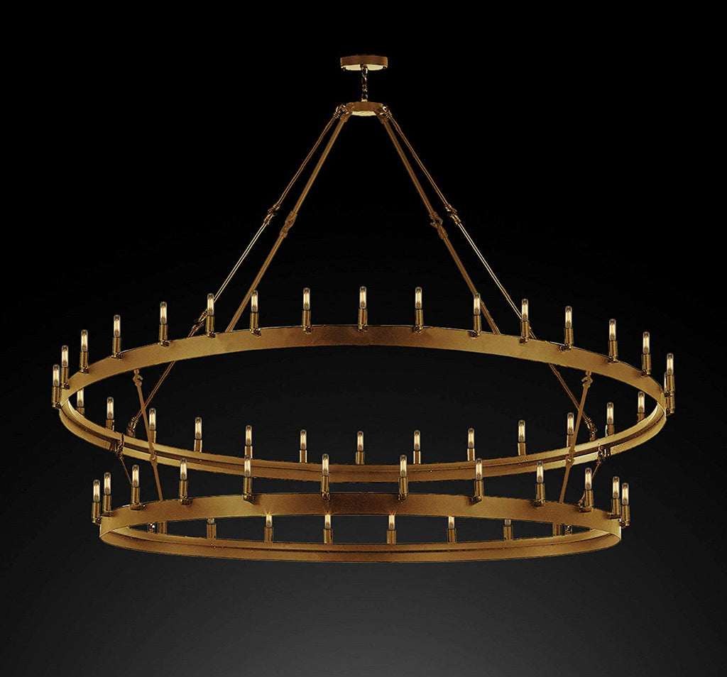 metal chandelier