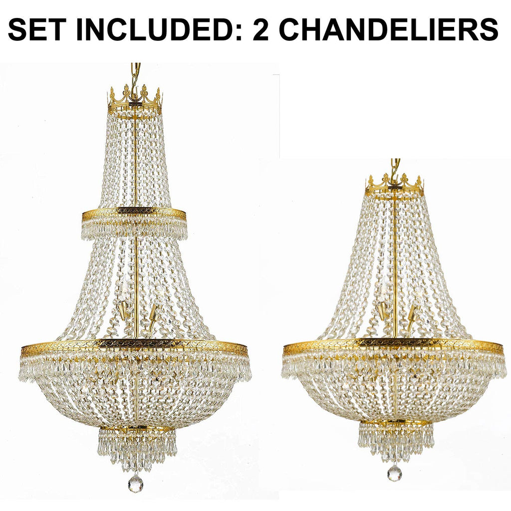 gold chandeliers for dining room