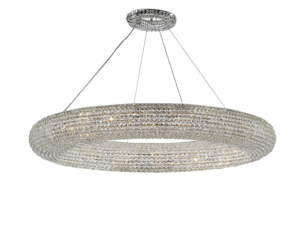 modern orb chandelier