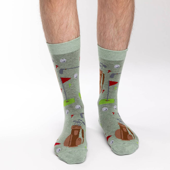 Good Luck Sock Men's Bigfoot & Yeti Socks, Adult