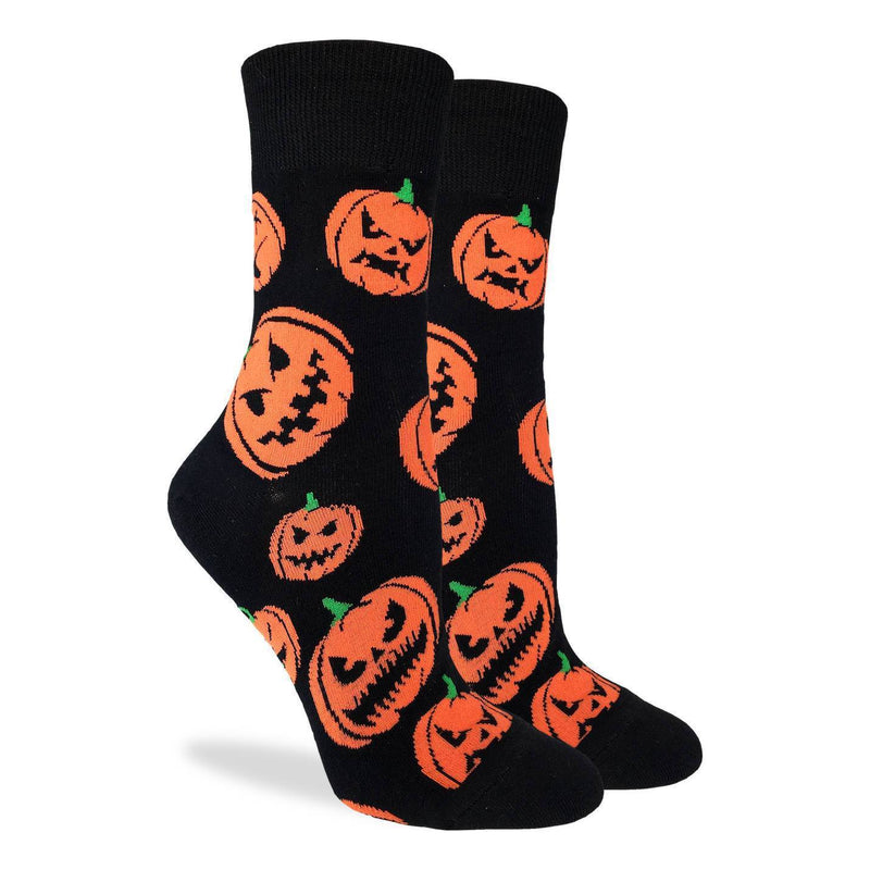 Women's Halloween Pumpkins Socks – Good Luck Sock