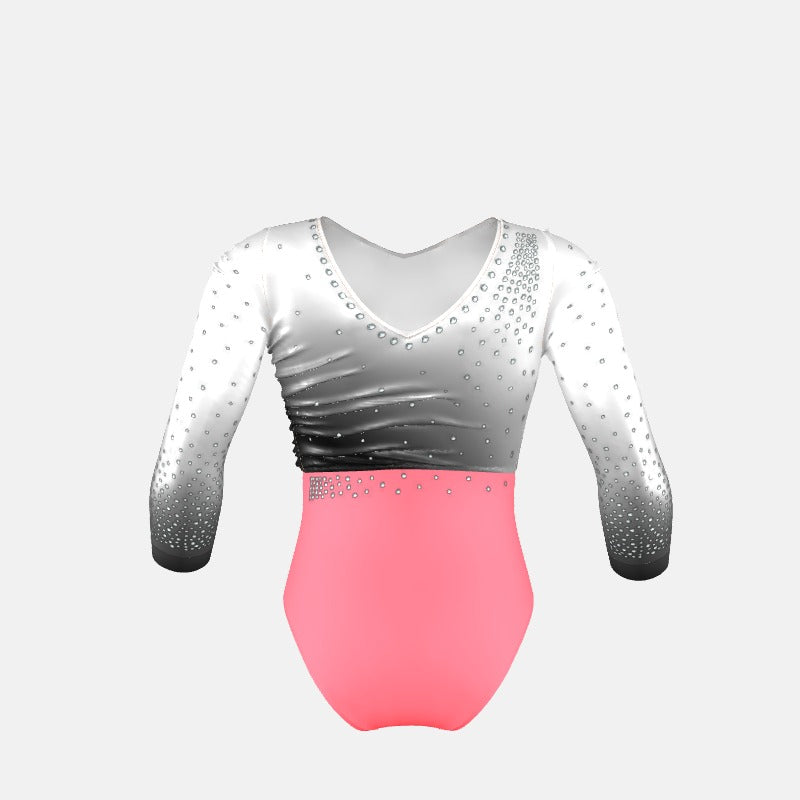 Ruched Bodice Competition Leotard – GK Elite Sportswear