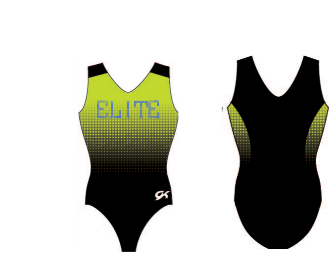 GK Elite V-Neck Workout Leotard