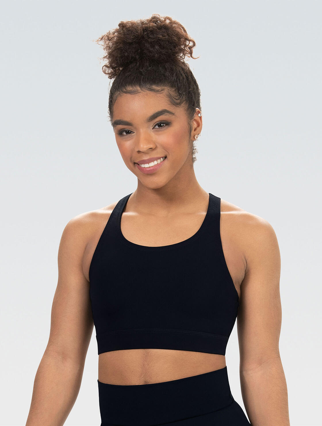 Printed Sports Bra, Medium Support, Racerback