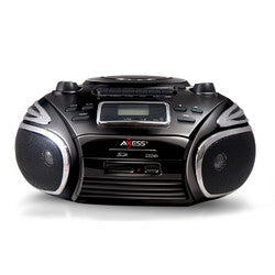 Axess Portable AM/FM Radio, Player, USB/SD Cassette Recorder – All good things