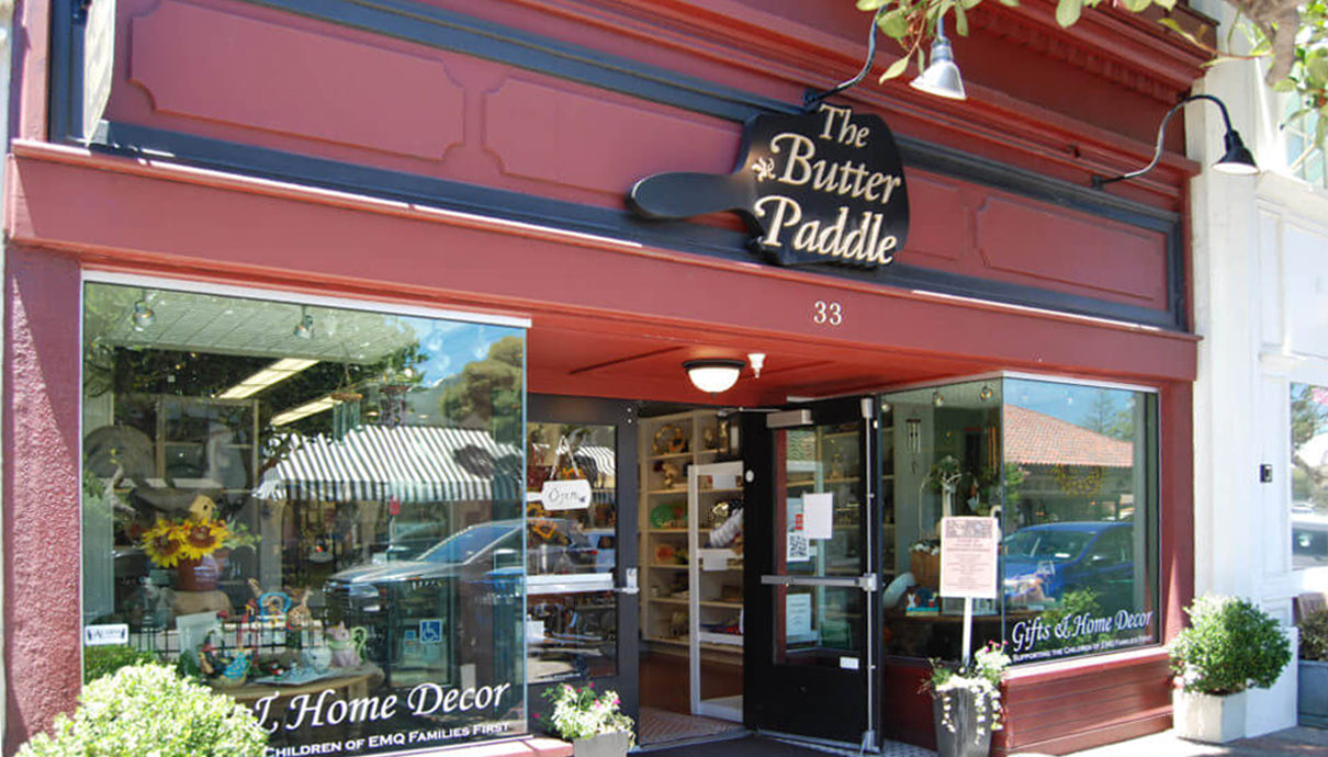 Store front of Butter Paddle