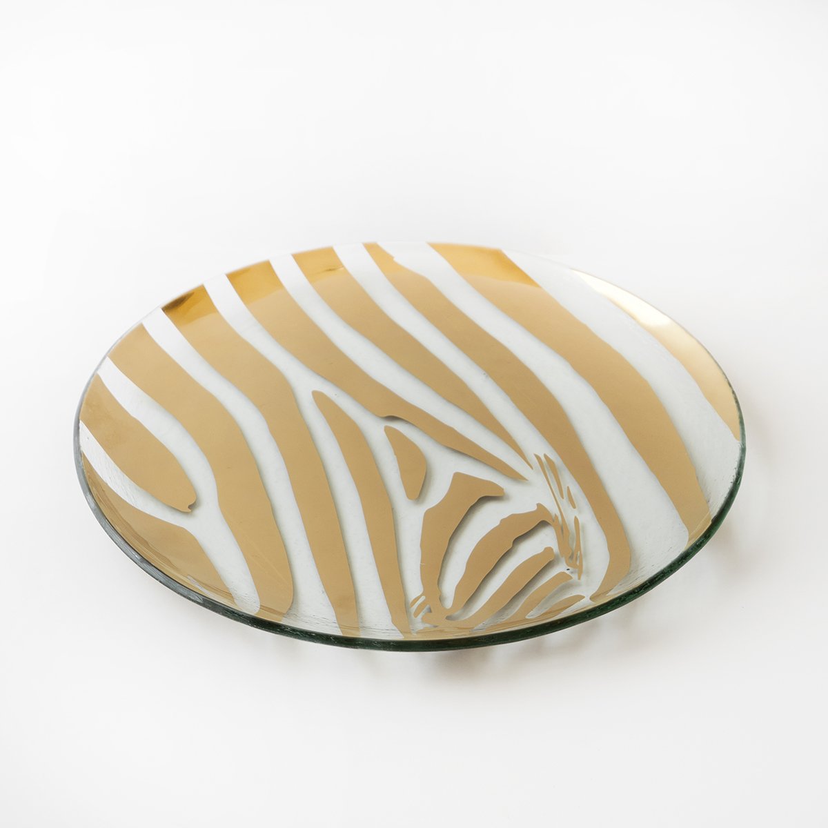 Zebra Round Plate