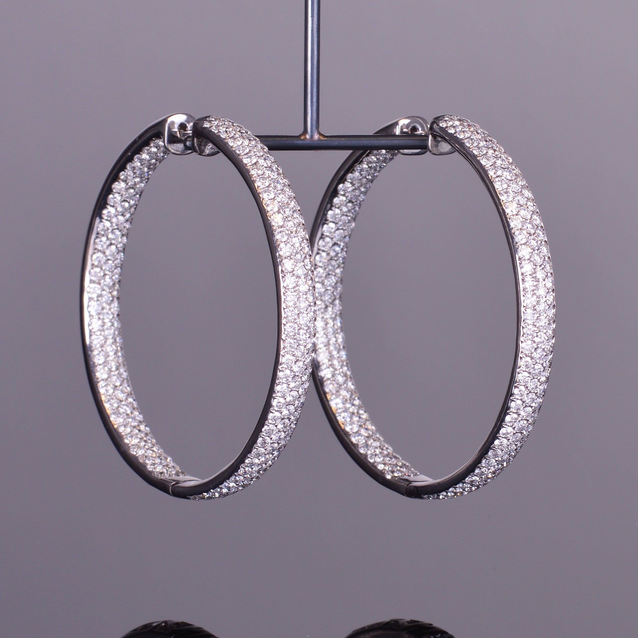 Duchess Diamond Hoops