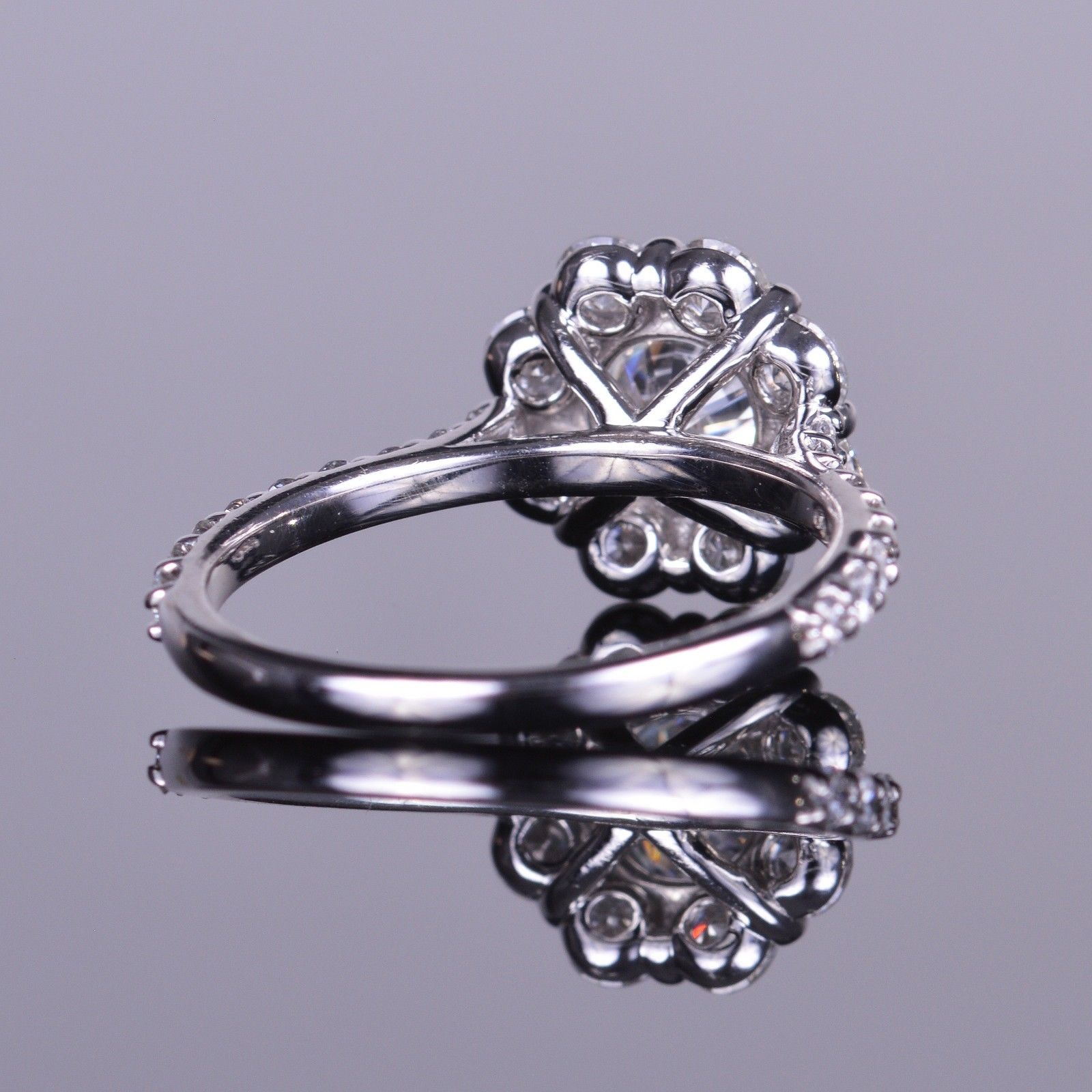 Diamond Flower Ring