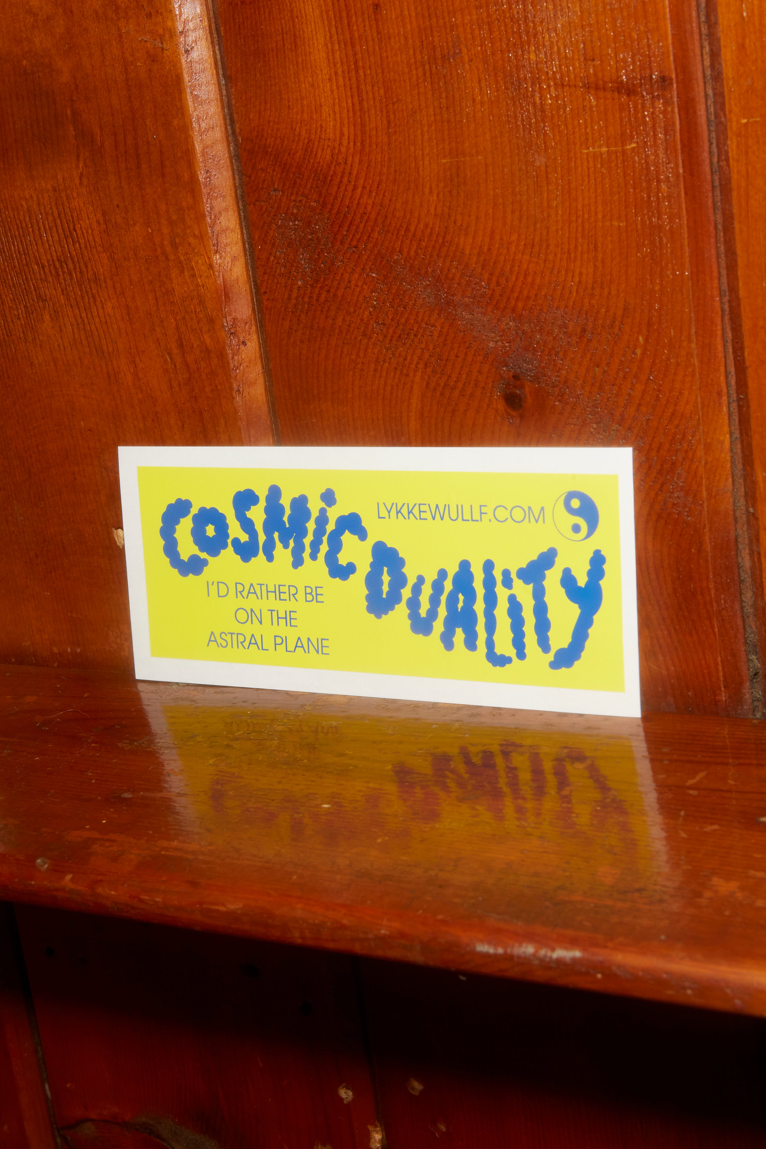 Mallory Anita Lawson x LW Bumper Sticker - Cosmic Duality